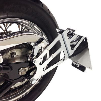 Držák SPZ pro Kawasaki VN 800 Vulcan,VN 800 Classic - chrom